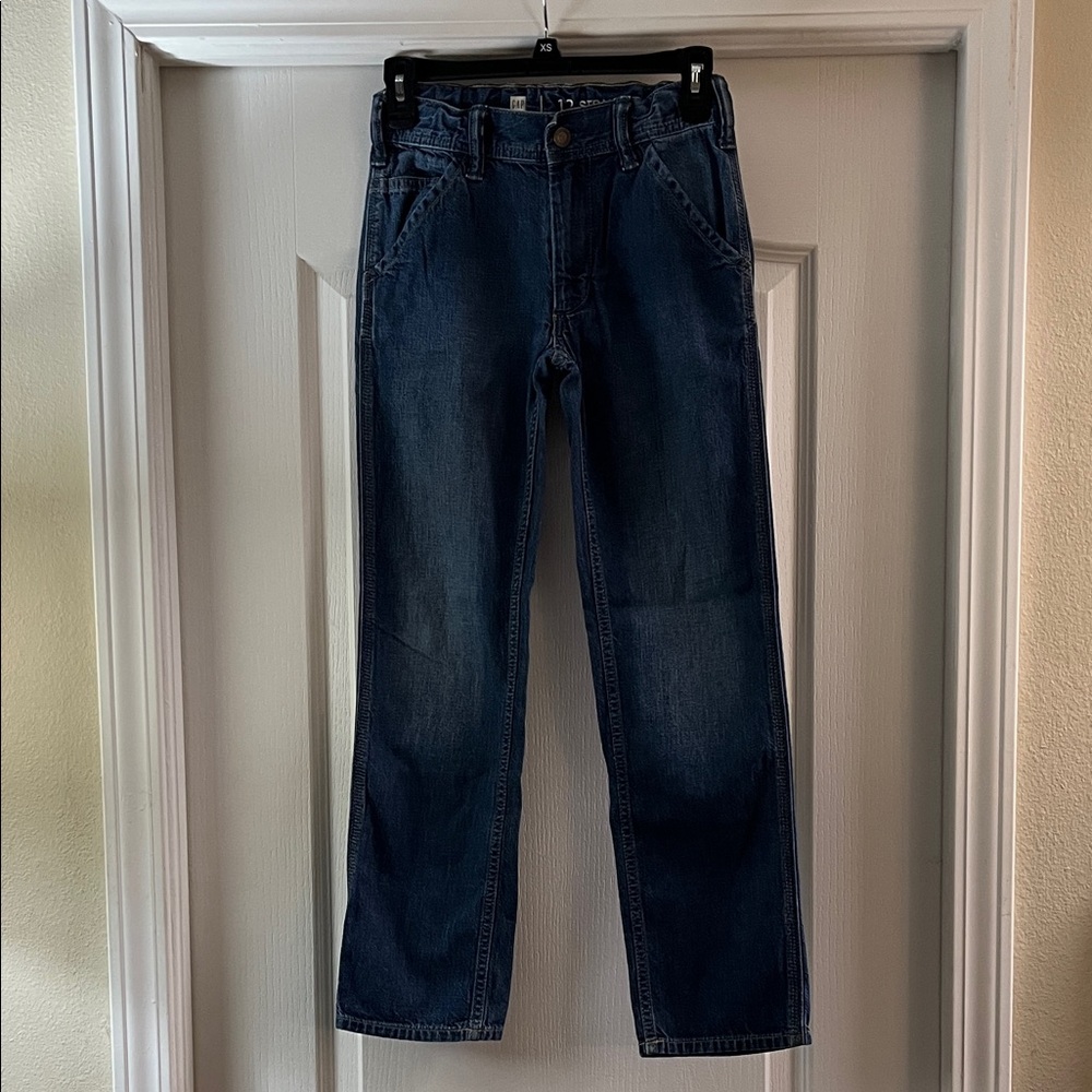 GAP Men's Dark Blue Straight Jeans